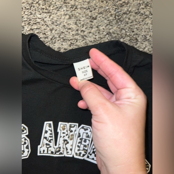 Girls size 6 Cheetah Outfit - Picture 2 of 3